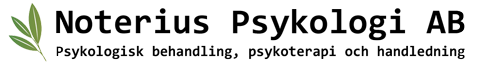 Noterius Psykologi AB Logotyp